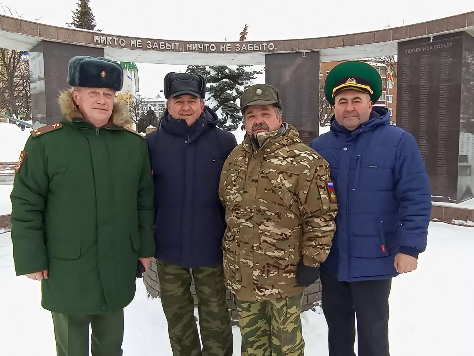 Агрызские ветераны-афганцы собрались на митинг в Сквере Победы