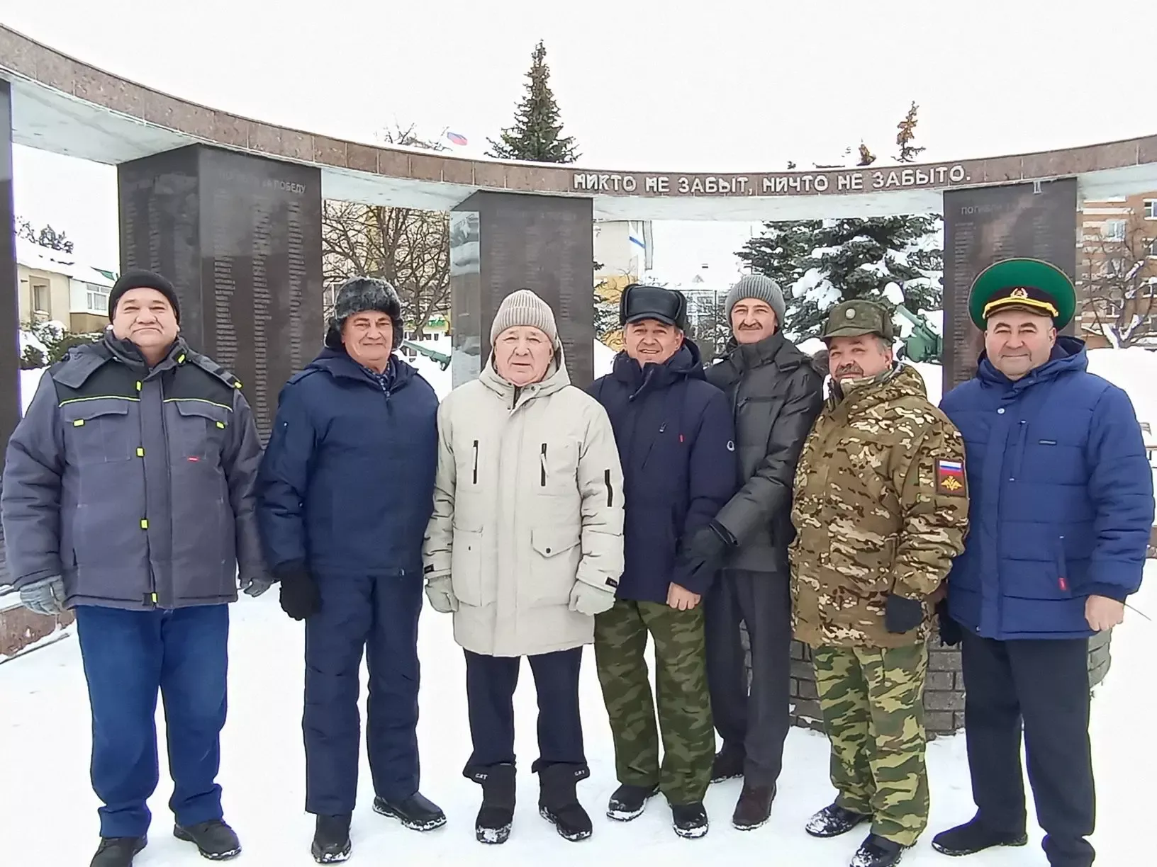 Агрызские ветераны-афганцы собрались на митинг в Сквере Победы