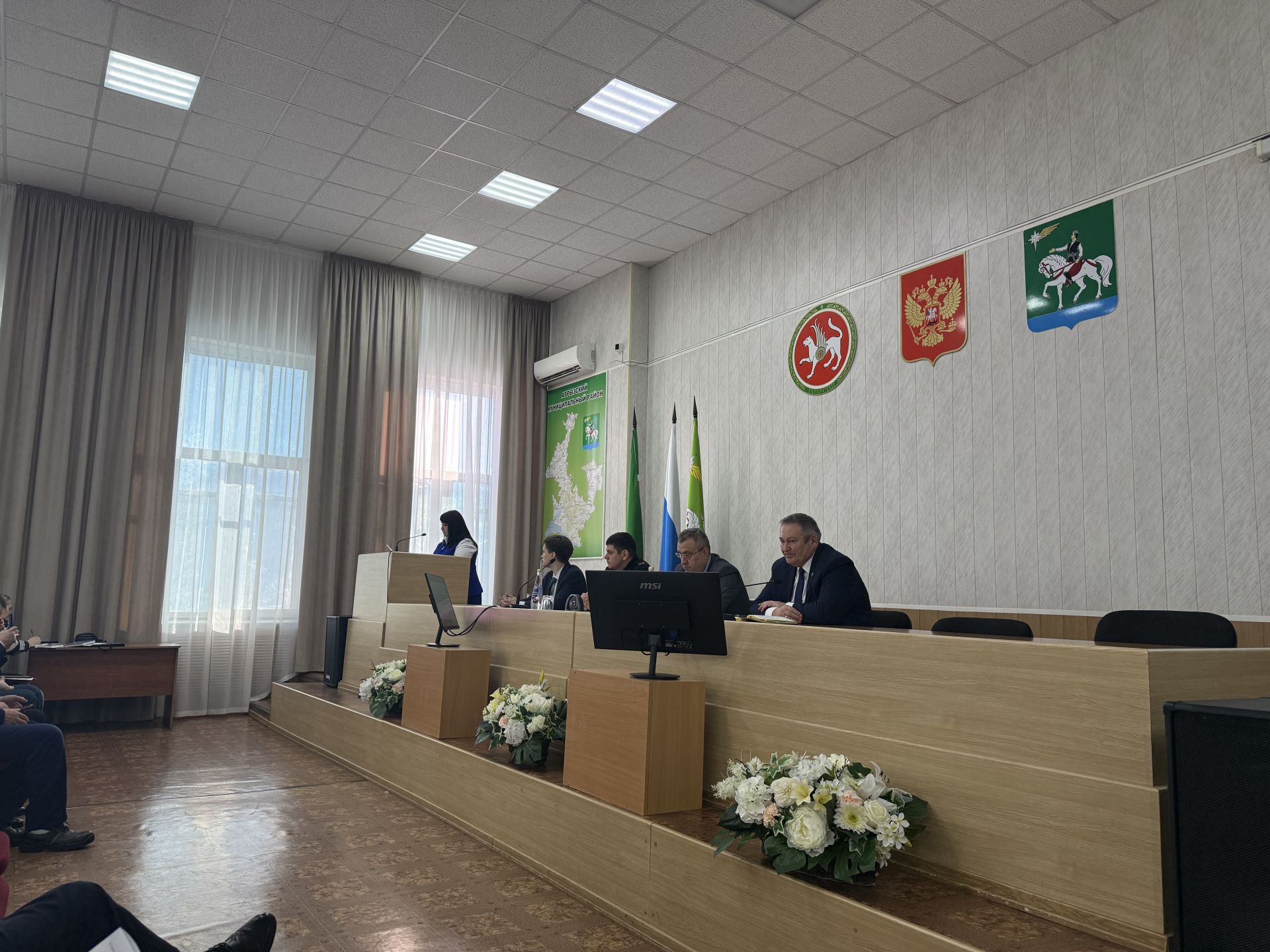 Расширенное заседание комиссии по БДД прошло в администрации Агрызского района