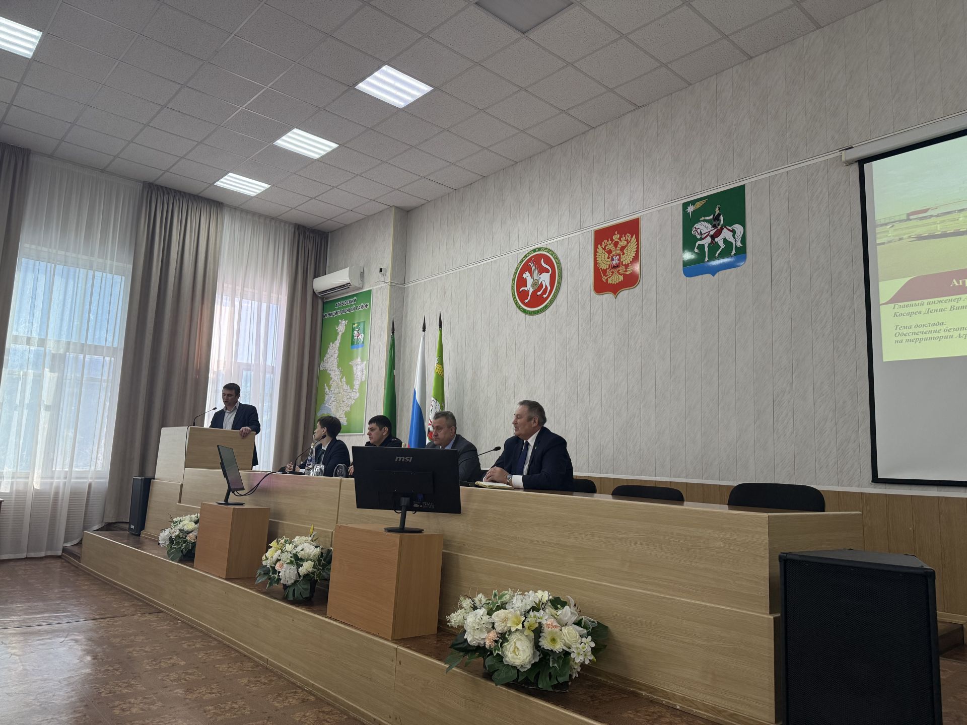Расширенное заседание комиссии по БДД прошло в администрации Агрызского района