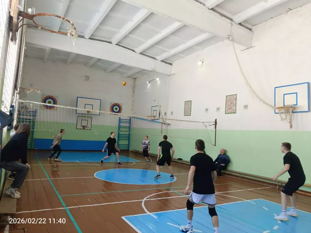 В селе Бима состоялась захватывающая игра по волейболу