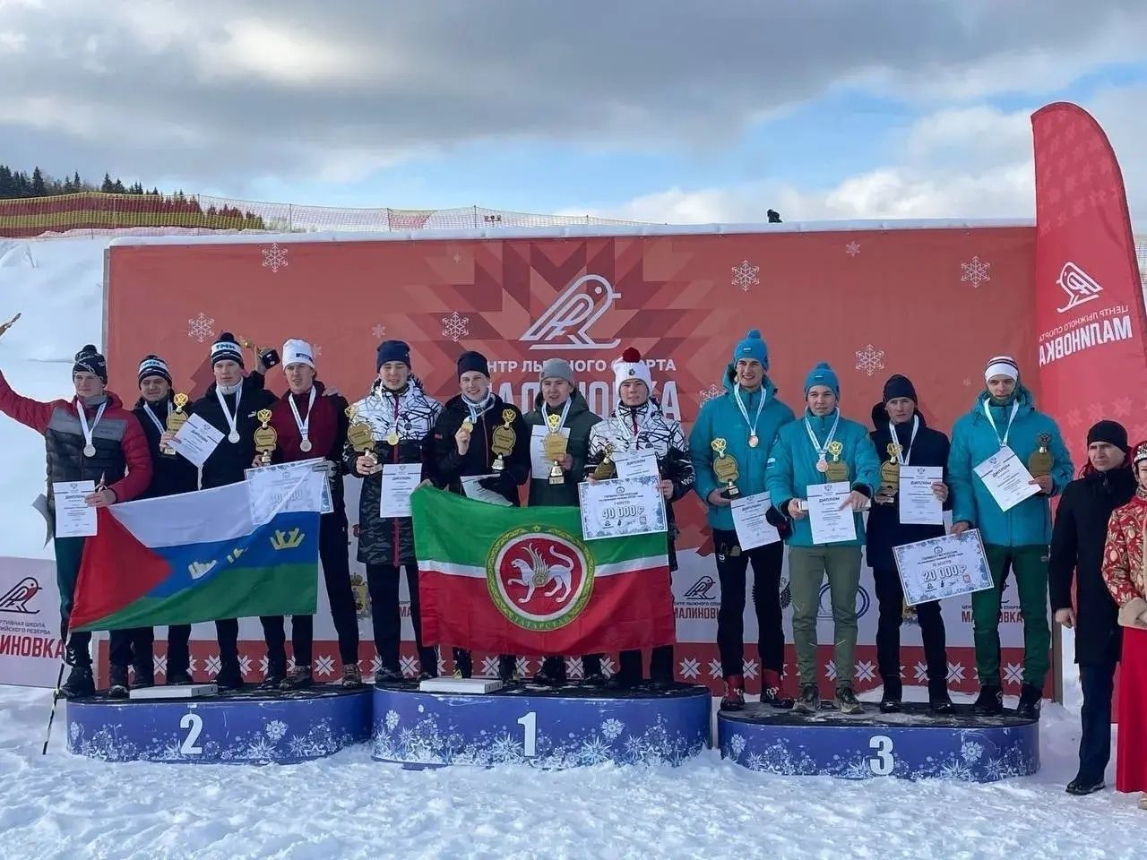 Агрызский лыжник — чемпион России по эстафете