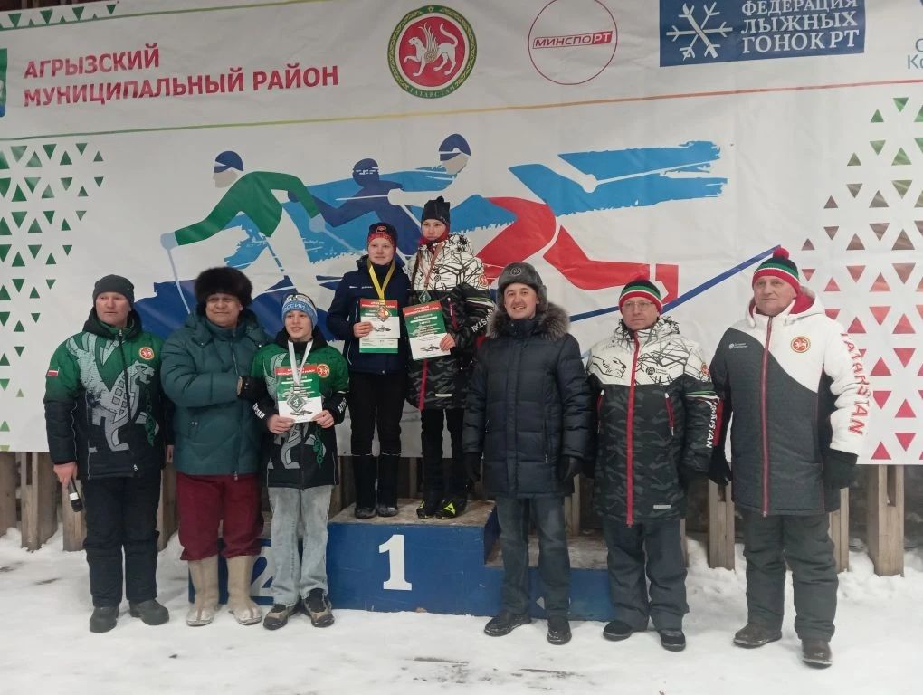 Агрызские лыжники заняли призовые места на  республиканской лыжной гонке АО «Сетевая компания»
