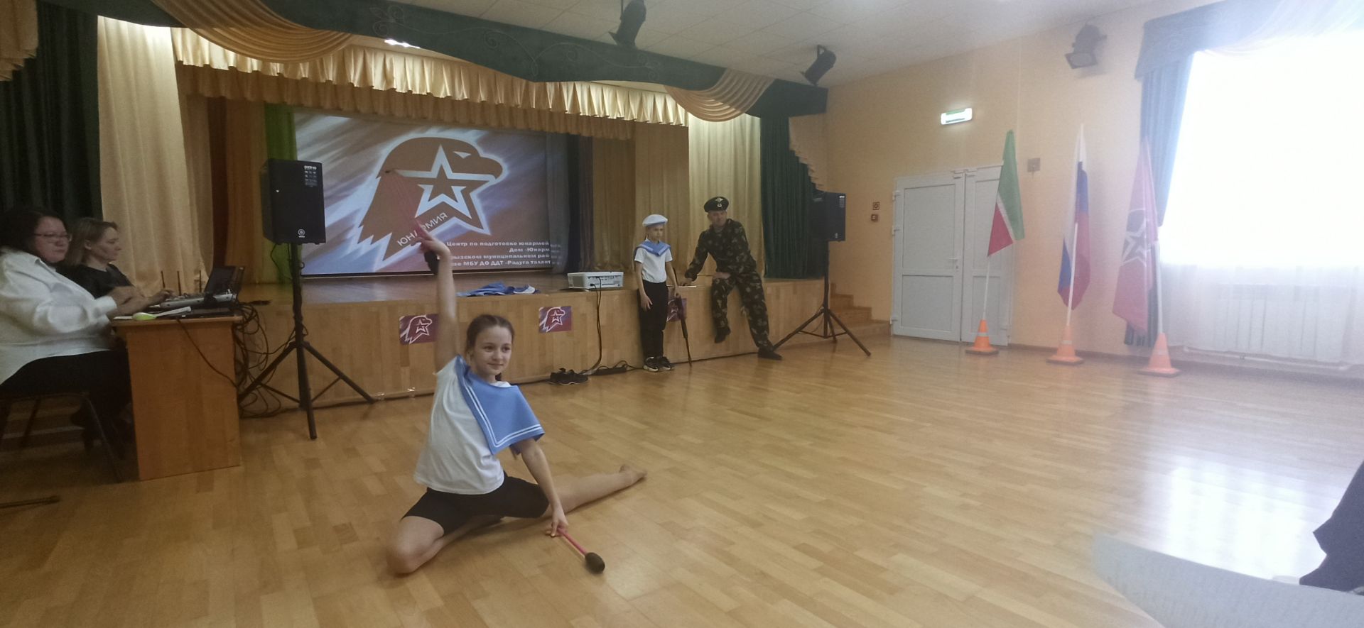 В Агрызе состоялась военно-спортивная игра «Юнармейские старты»