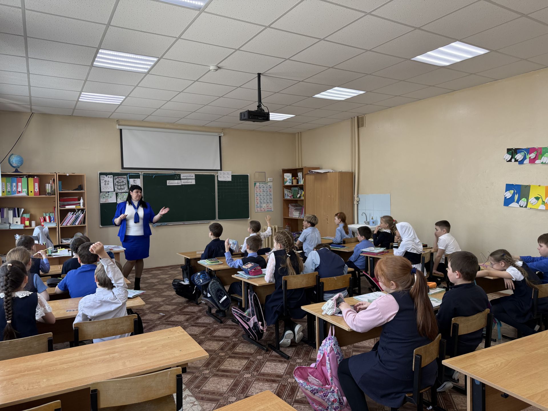 В школе №3 провели беседу по ПДД