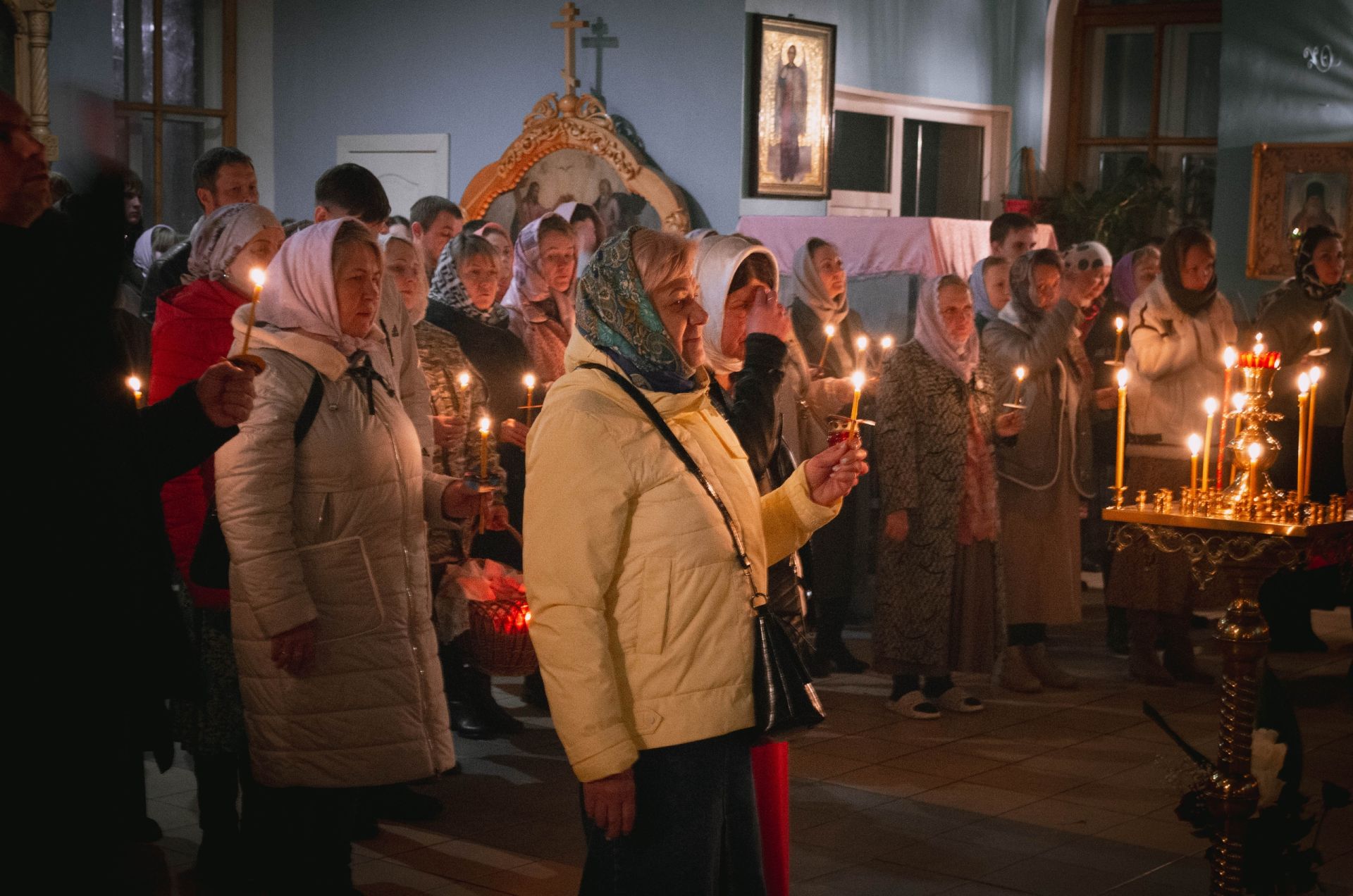Православные жители Агрыза встретили Светлое Христово Воскресение