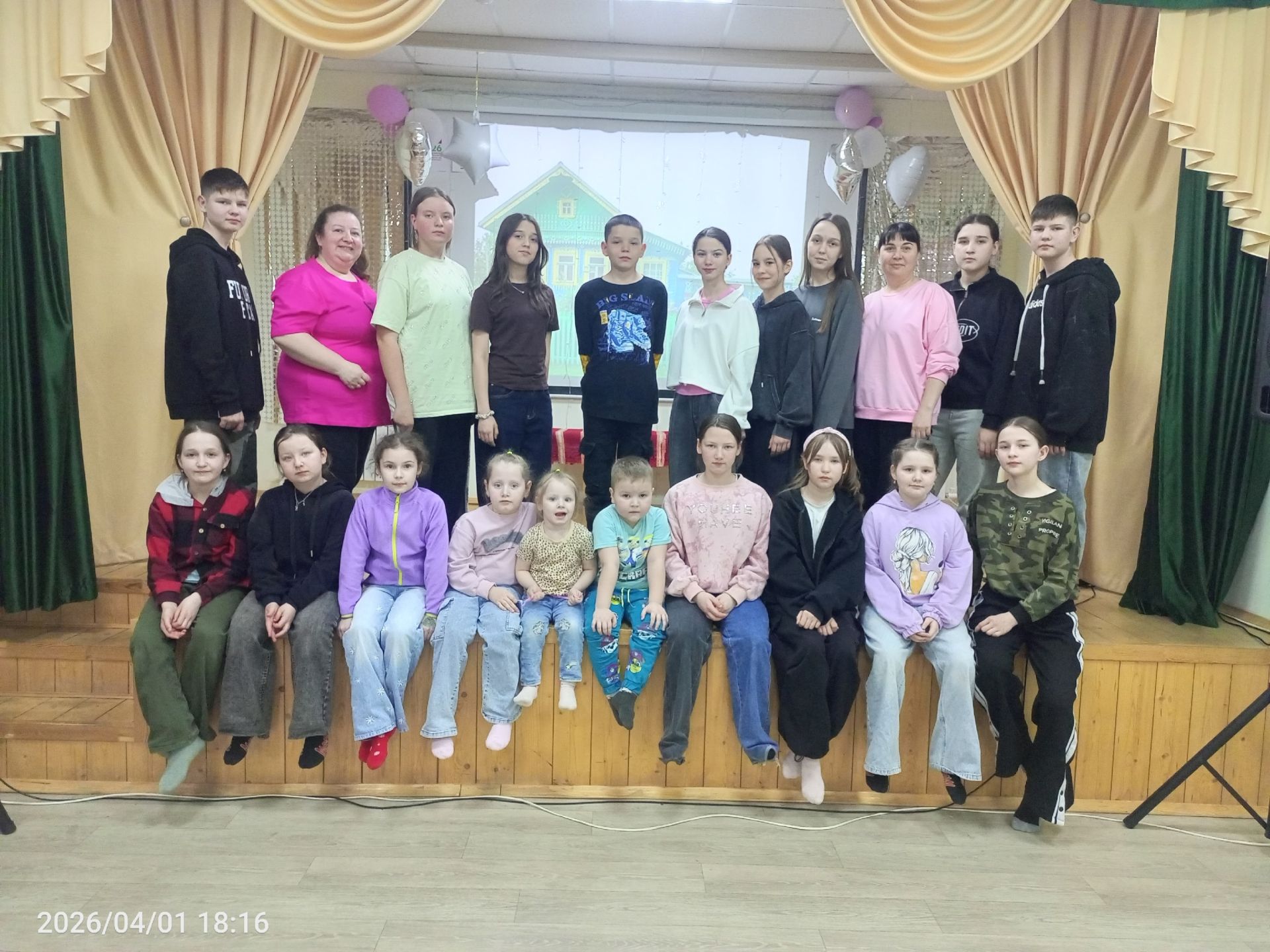В Шаршадинском сельском клубе проведено мероприятие по народным сказкам и играм