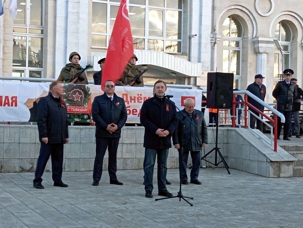 В Агрызе торжественно встретили «Поезд Победы»