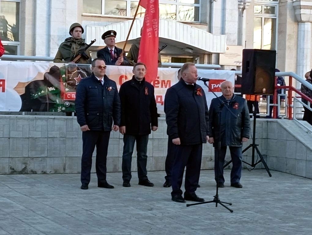 В Агрызе торжественно встретили «Поезд Победы»