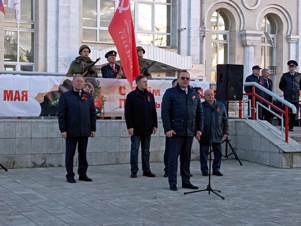 В Агрызе торжественно встретили «Поезд Победы»