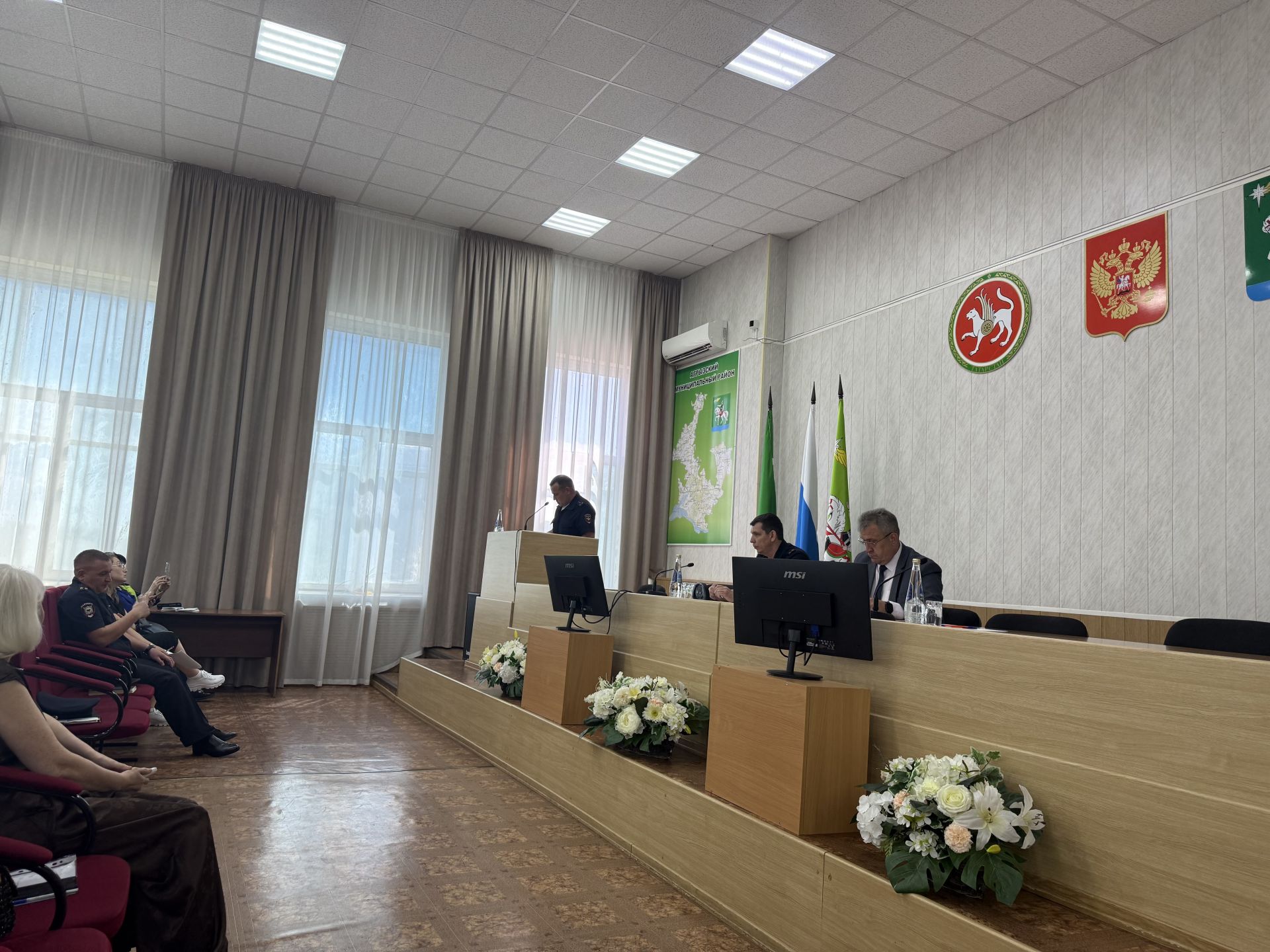 В Агрызском районе обсудили безопасность на дорогах