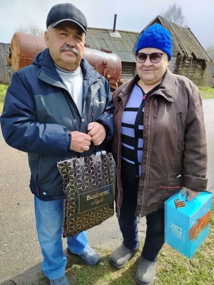 В Агрызском районе труженикам тыла вручают подарки ко Дню Победы