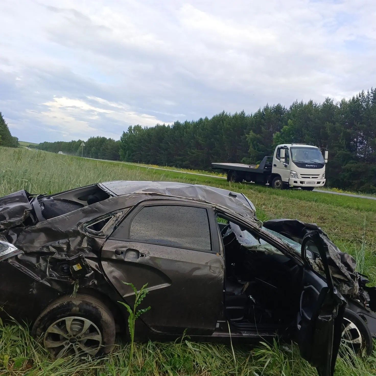 В Агрызском районе произошло смертельное ДТП