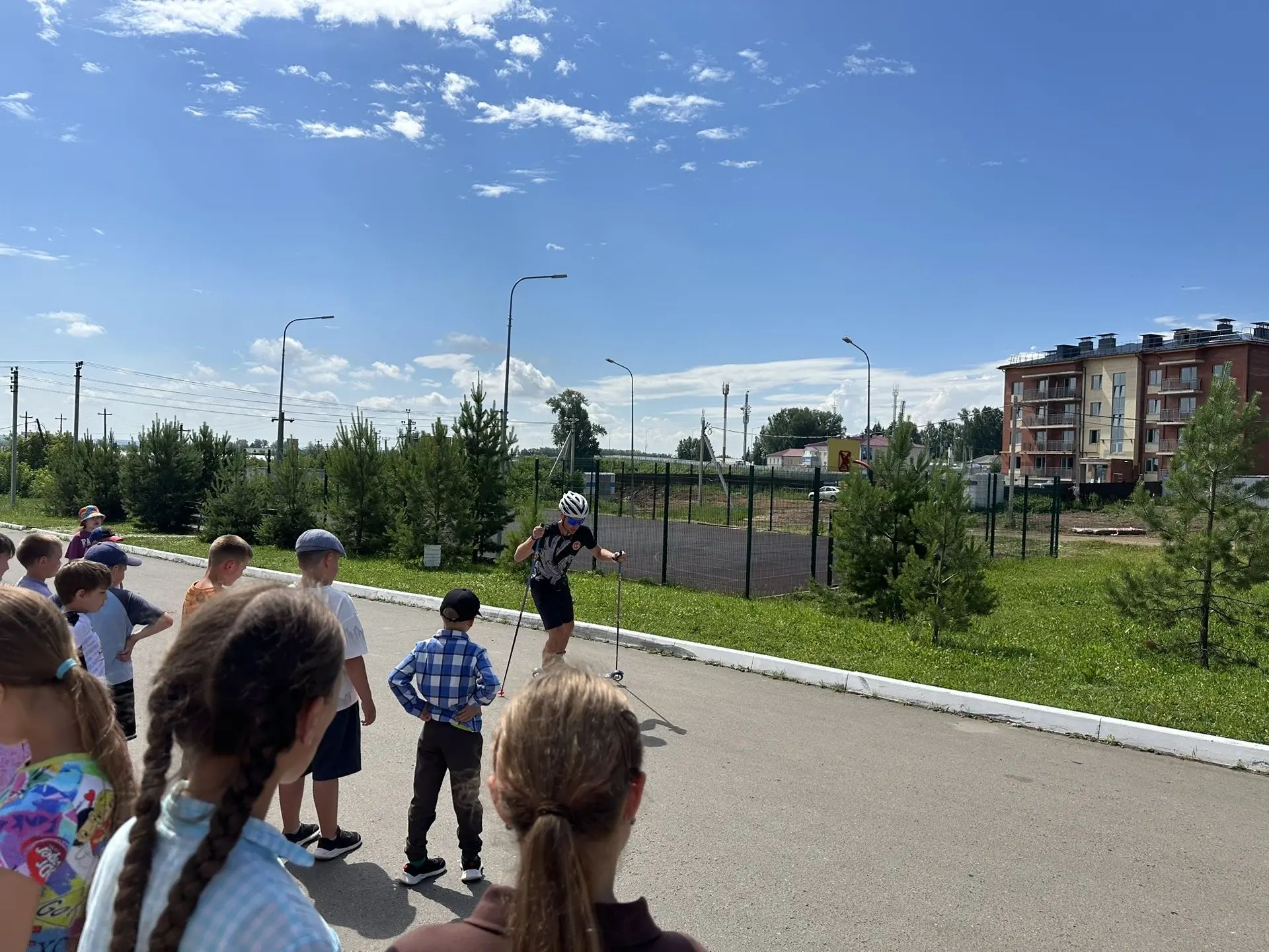 В СОК «Олимп» прошла спортивная эстафета для юных атлетов
