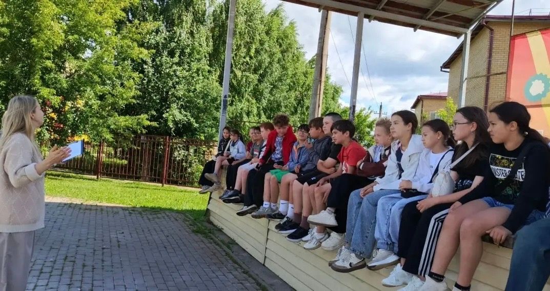 Для воспитанников пришкольного лагеря в Агрызе проведено профилактическое мероприятие