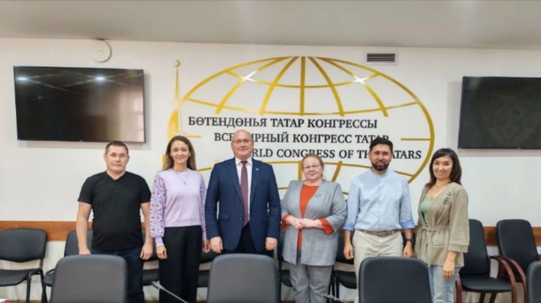 Бөтендөнья татар конгрессы бинасында Татарстан Республикасы Әгерҗе районы якташлар җәмгыятенең җыелышы узды