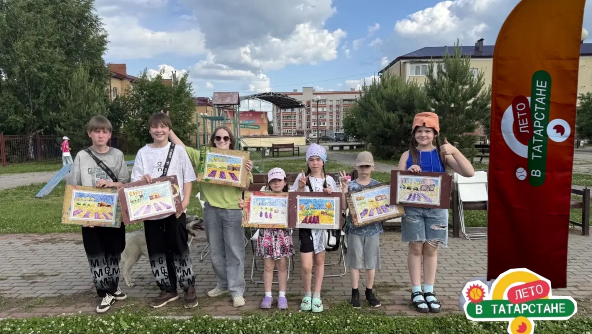В рамках проекта «Лето в Татарстане» проводятся мероприятия для детей в Агрызе