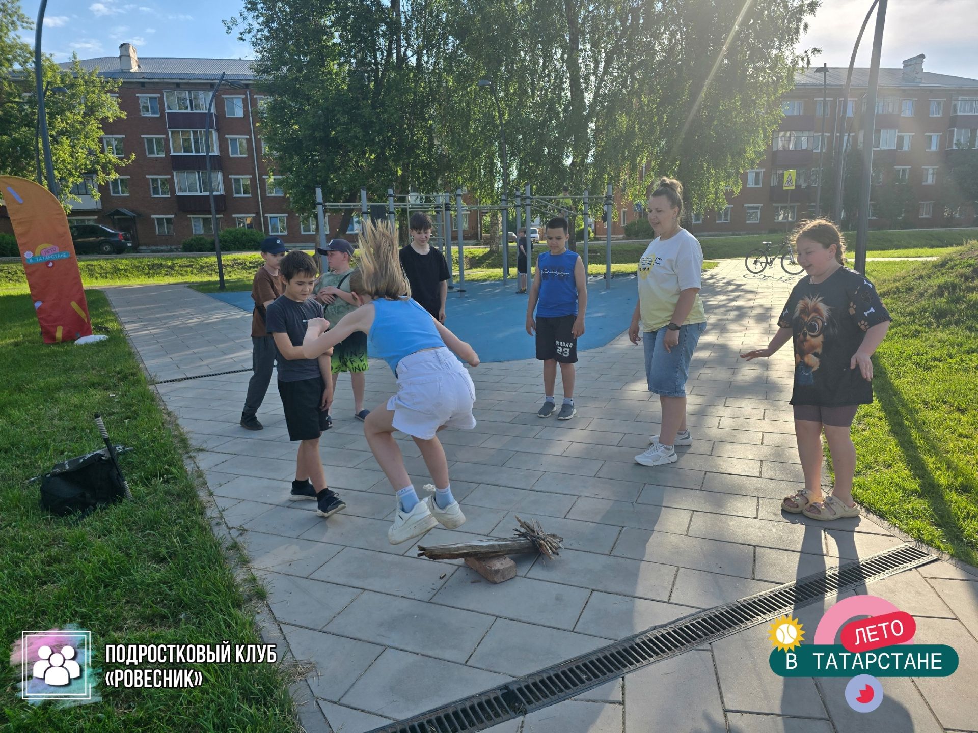 В рамках проекта «Лето в Татарстане» проводятся мероприятия для детей в Агрызе