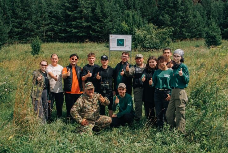 Студенты КФУ приняли участие в эколого-просветительском мероприятии на территории заказника «Кичке-Тан»