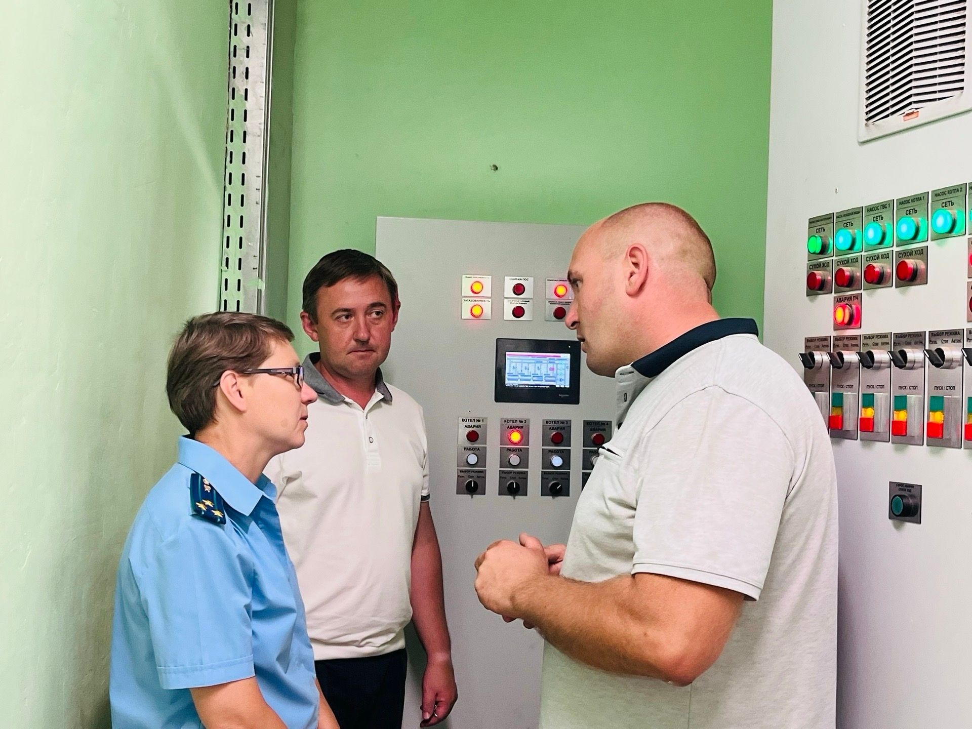 Ленар Нургаянов проверил ход подготовки к отопительному сезону