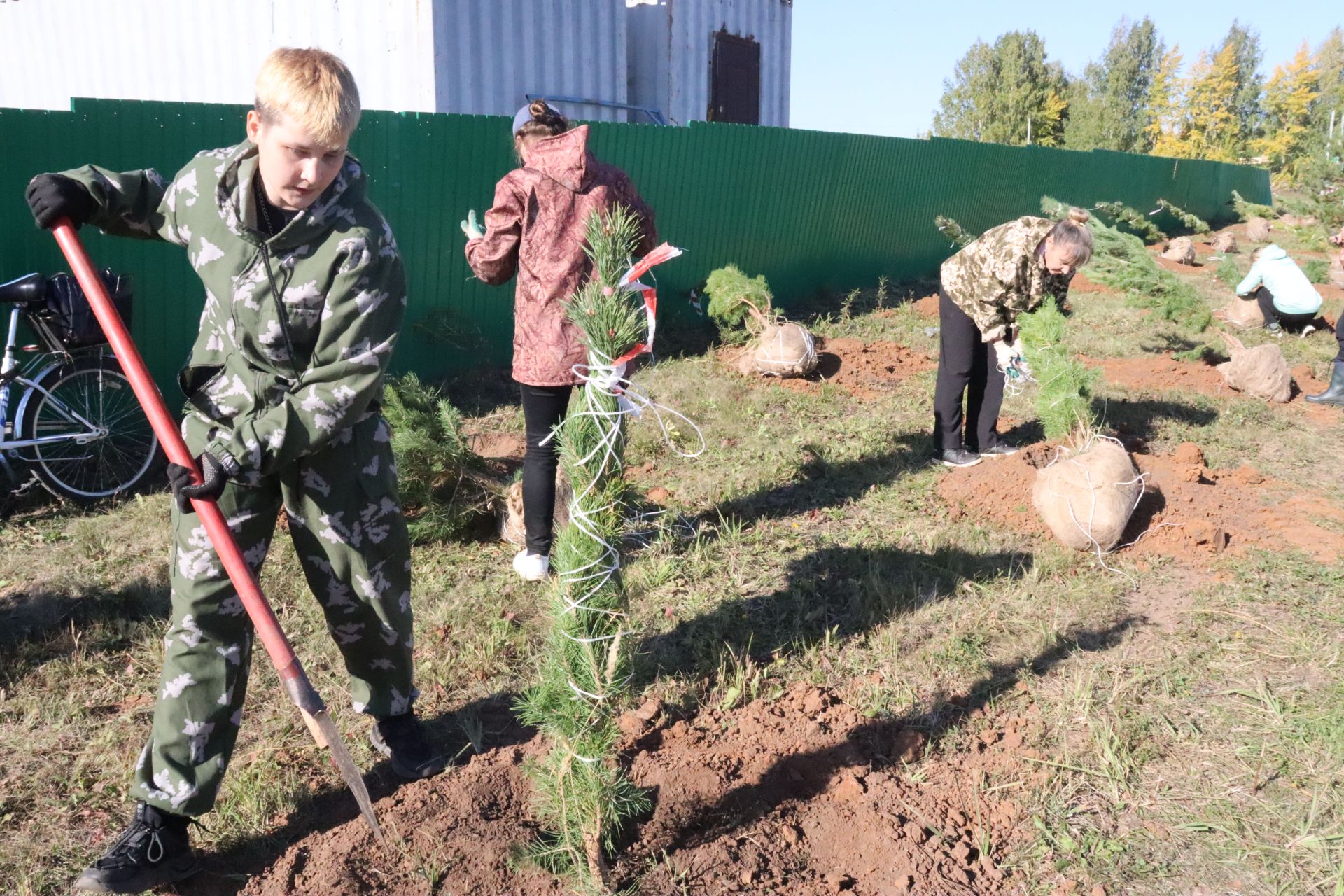 Новая аллея в честь Асафа Абдрахманова в Агрызе