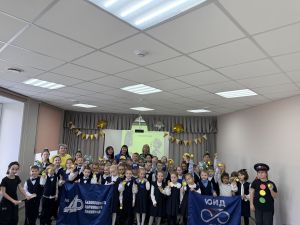 В Агрызе состоялось торжественное посвящение первоклассников в юные пешеходы