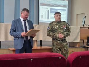 В депо Агрыз состоялась встреча с участником СВО Дмитрием Лобановым