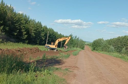 В Агрызском районе ведется реконструкция дороги «Агрыз-Красный Бор» - Янга Аул-Новые Бизяки