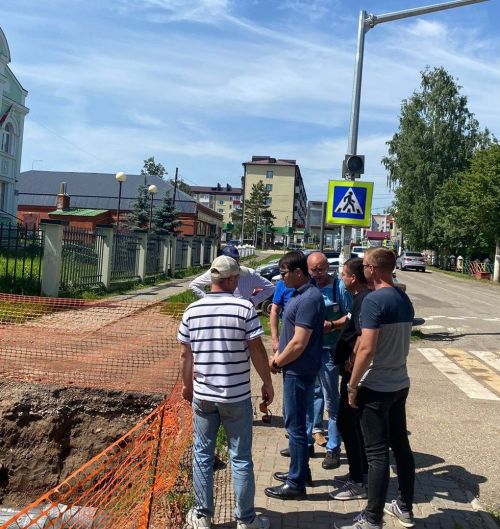 В Агрызе продолжается работа по модернизации систем коммунальной инфраструктуры