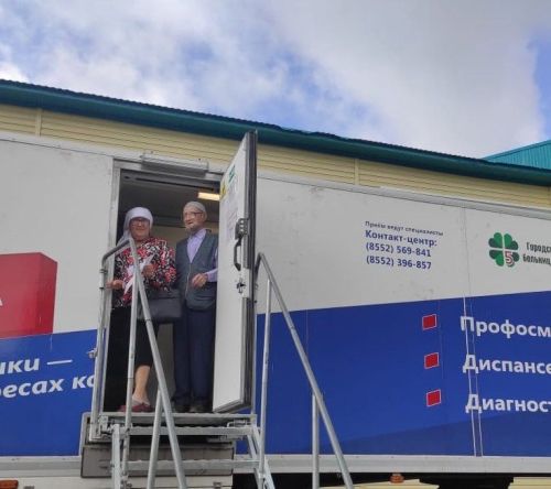 В Агрызском районе работает передвижная поликлиника
