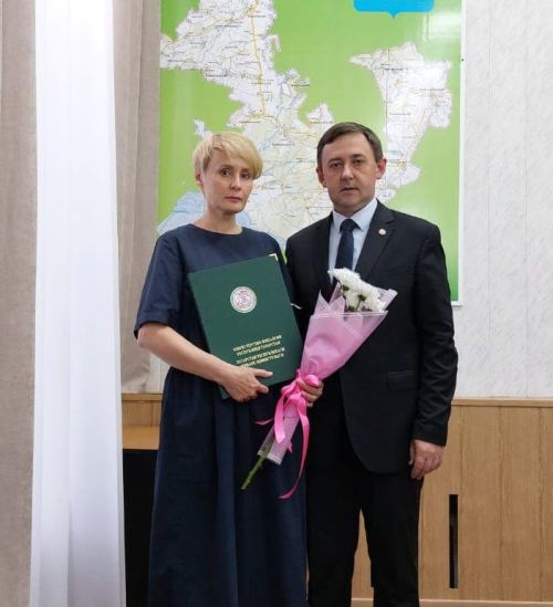 В администрации района состоялось торжественное награждение
