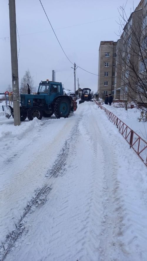 Сегодня в Агрызе будет проводиться уборка снега