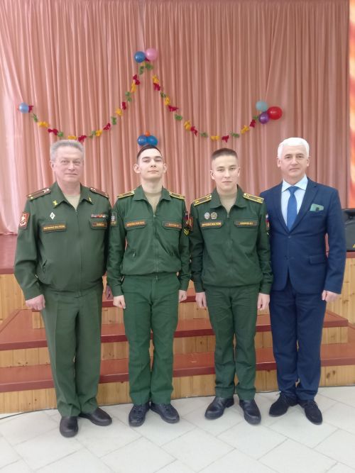 Курсанты военных учебных заведений посетили колледж Агрыза