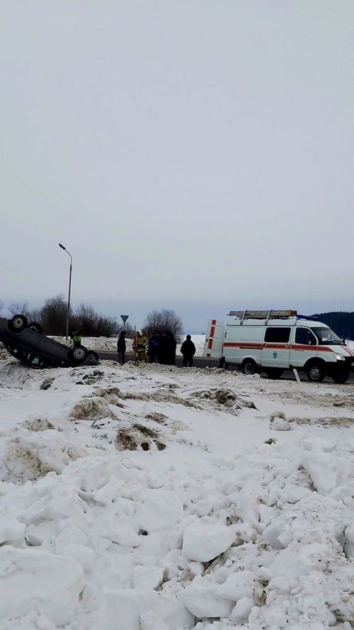 ДТП произошло недалеко от Агрыза (ФОТО)