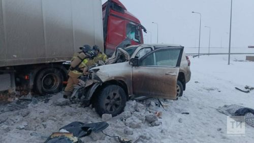 Татарстан юлында коточкыч авария: ир-ат һәм яшь кыз һәлак булган