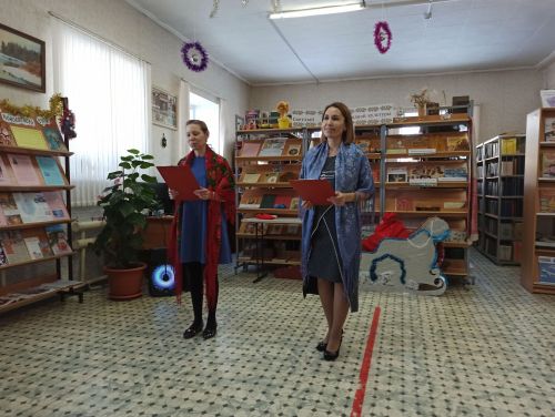 В Центральной библиотеке Агрыза устроили Рождественские колядки