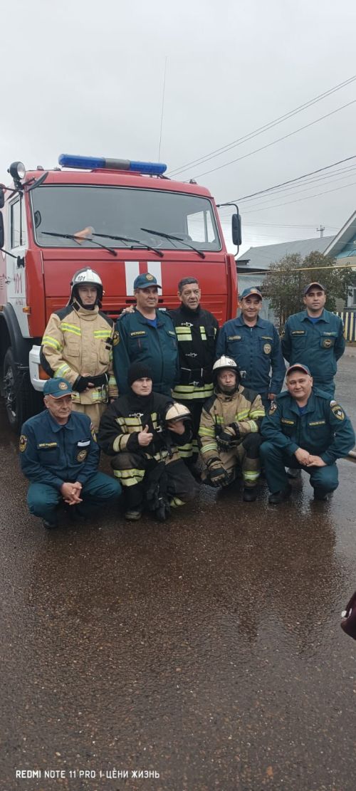 В МЧС Агрыза показали, как провожают на пенсию пожарных (ВИДЕО)