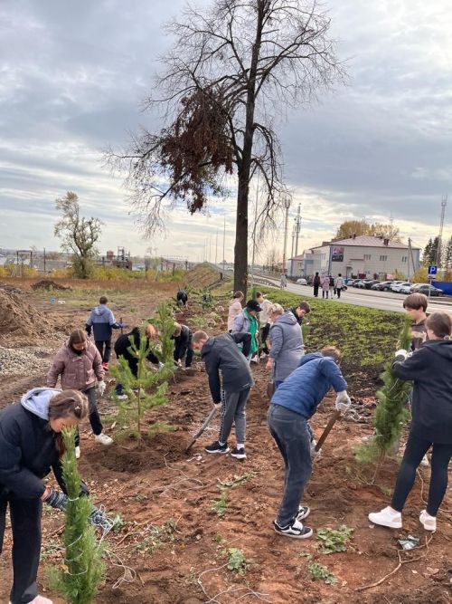 В Агрызе появилась аллея «Ветеранов боевых действий»