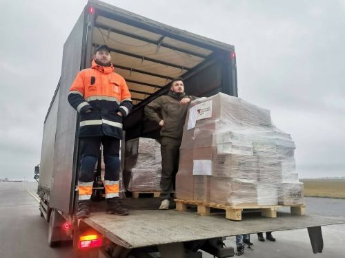 25 тонн помощи для пострадавших мирных жителей  Газы отправили из Татарстана