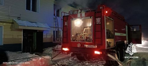 На пожаре в Агрызе погиб мужчина