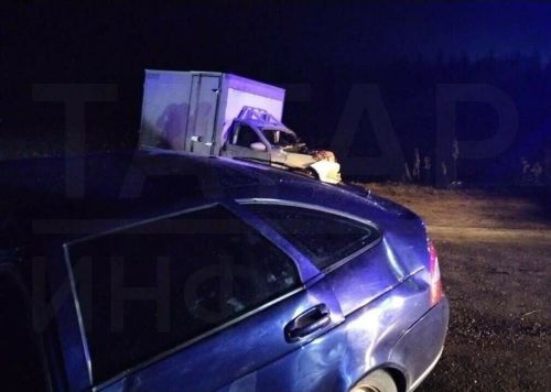 Чаллы янында авариядә 7 кеше, шул исәптән 4 бала имгәнгән