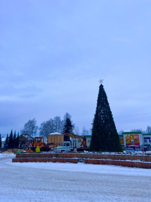 Агрыз готовится к встрече Нового года