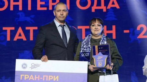 Участница отправок гумпомощи в ЛНР и Белгородчину Мария Ефремова стала Волонтером года в Татарстане