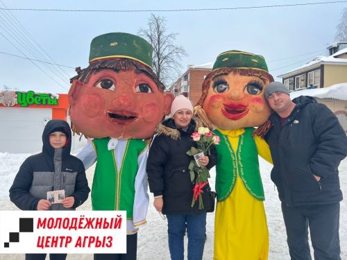 В Агрызе прошла акция,  приуроченная к 150-летию со Дня Рождения Фёдора Ивановича Шаляпина