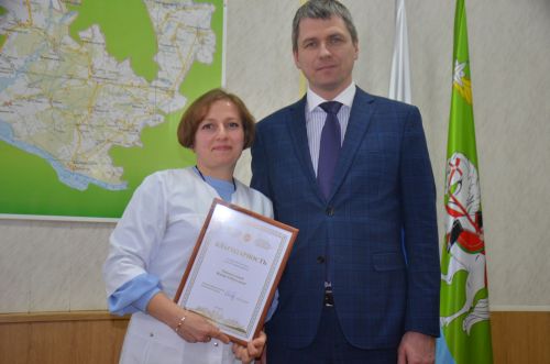 На итоговом заседании наградили лучших медиков Агрыза