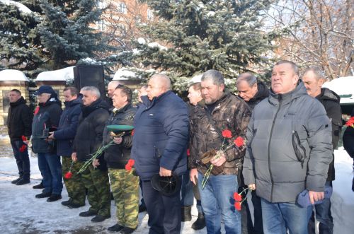 Агрызцы отметили 34-ю годовщину вывода советских войск из Афганистана