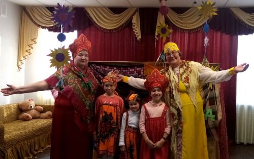 В приюте «Ласка» отпраздновали Масленицу