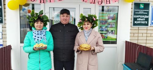 Праздник прихода весны широко отметили в Шаршадинском сельском поселении