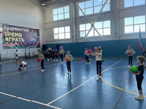 Сегодня в Агрызе проходит Межрегиональное Первенство по аэробике и акробатике