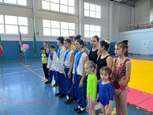 Сегодня в Агрызе проходит Межрегиональное Первенство по аэробике и акробатике